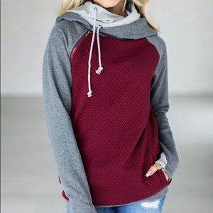 Mindy Mae’s Market Ampersand Doublehood Sweatshirt